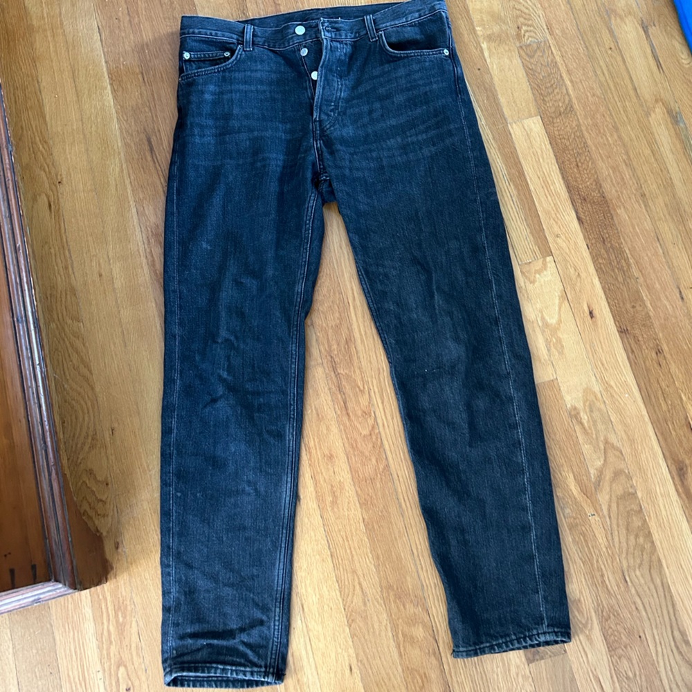 Men’s black jeans